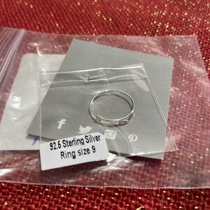Ag Sterling - Silver - Arrow adjustable ring